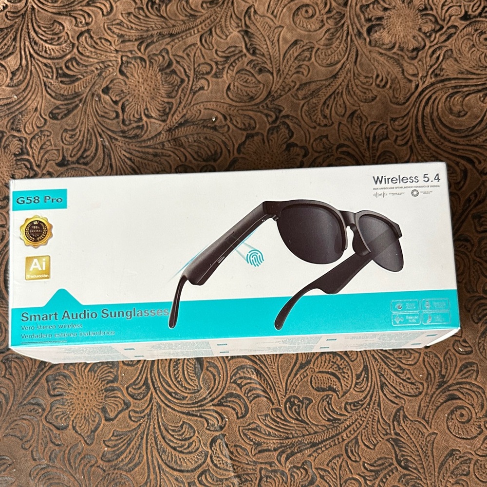 Black Smart Audio Sunglasses